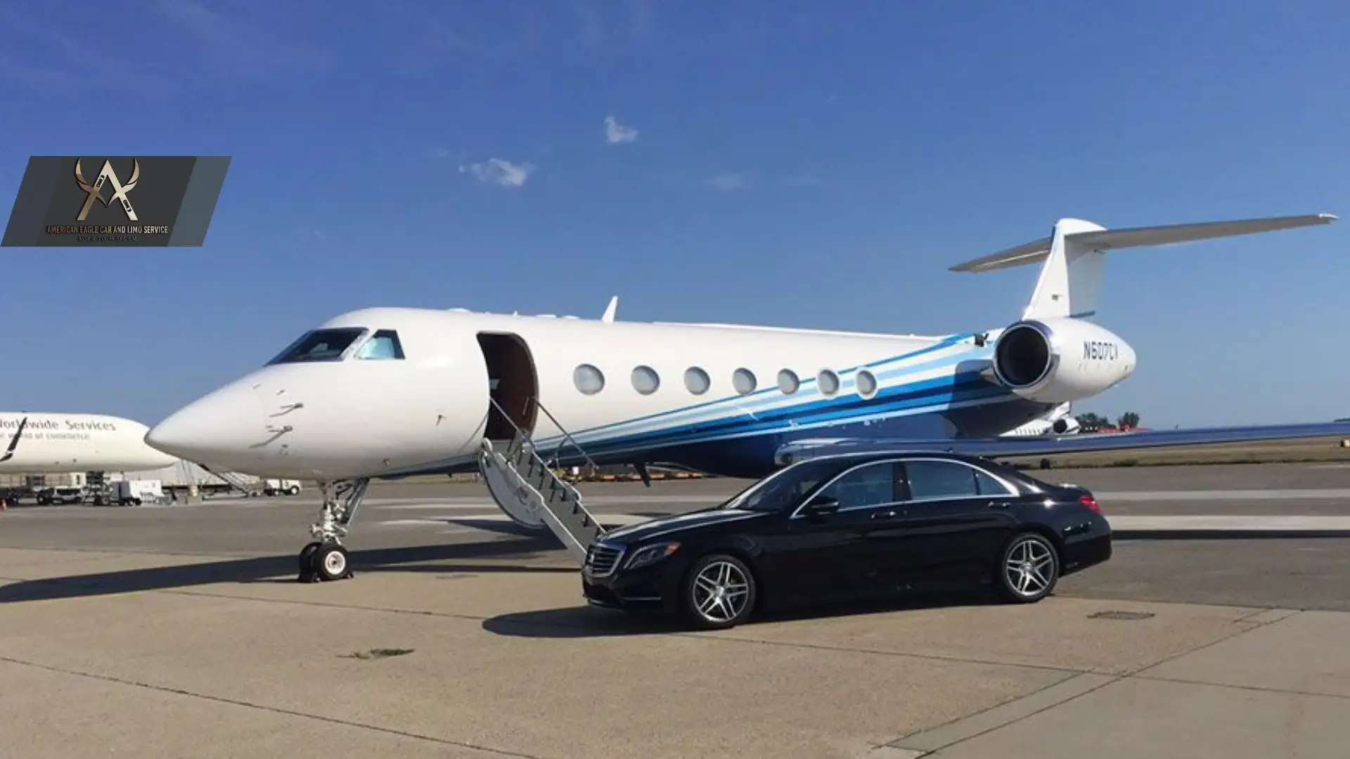 Luxury interior of an AE Limo Service vehicle, perfect for executive car service Fort Lauderdale to Palm Beach transfers.